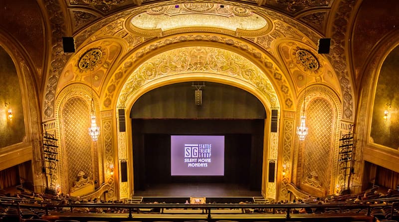 Professional projection system at Seattle venue