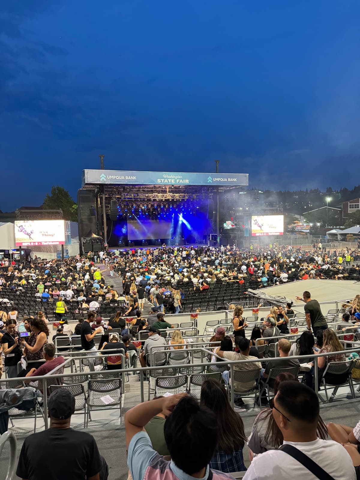 LED wall at large Tacoma area event