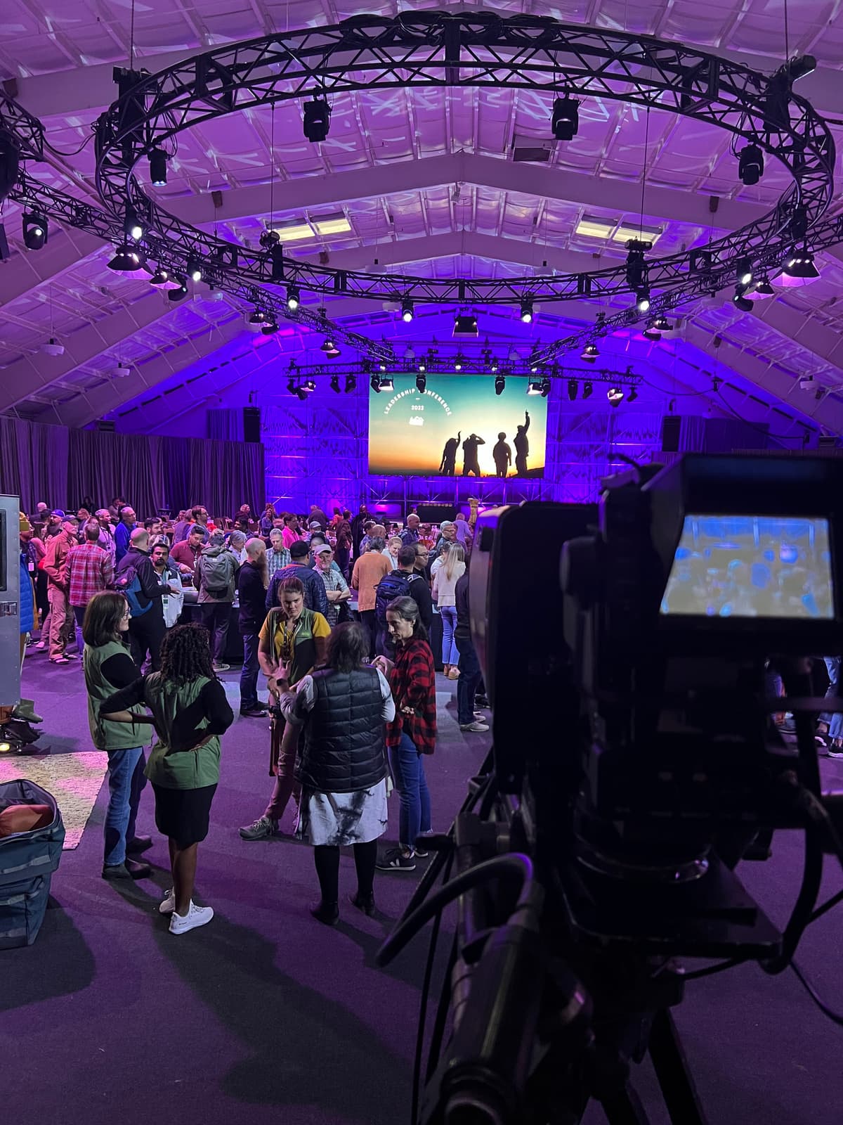 LED video wall at Seattle live event