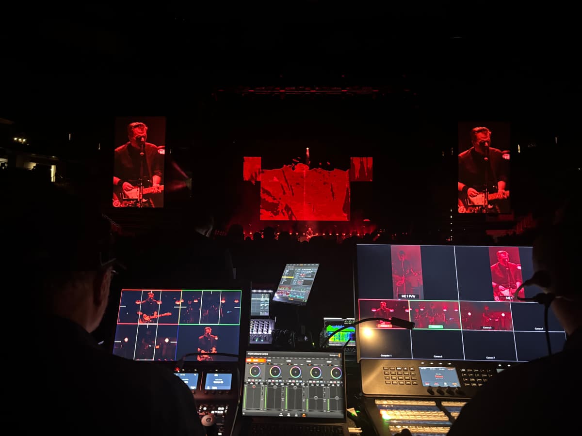 Camera and live streaming production setup